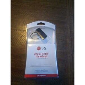 Verizon Wireless LG Bluetooth Headset LG Universal LBT210Z New In Box